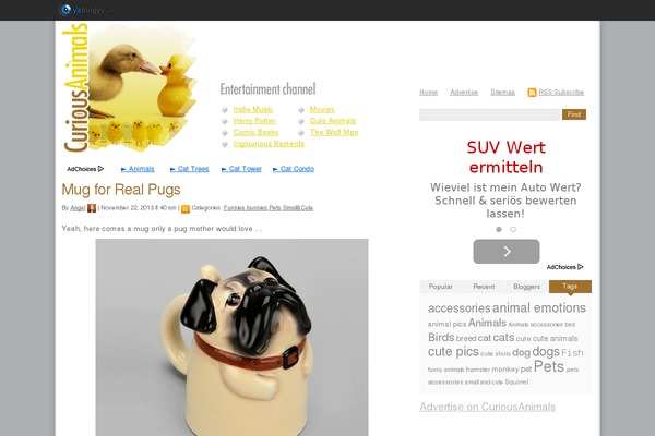 BroadNews theme site design template sample