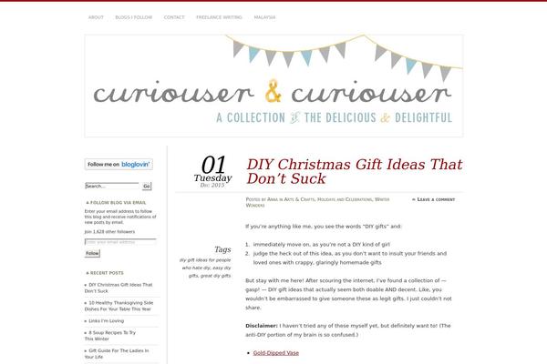 curiouser-and-curiouser.com site used Crimson-rose