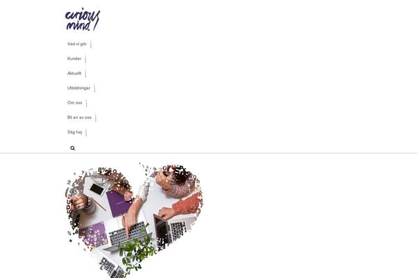 curiousmind.se site used Mbptheme