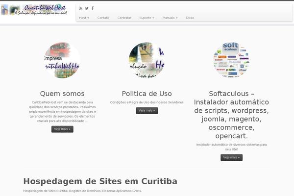 Customizr theme site design template sample