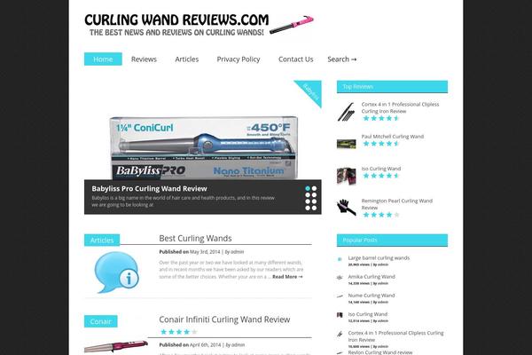Gonzo theme site design template sample