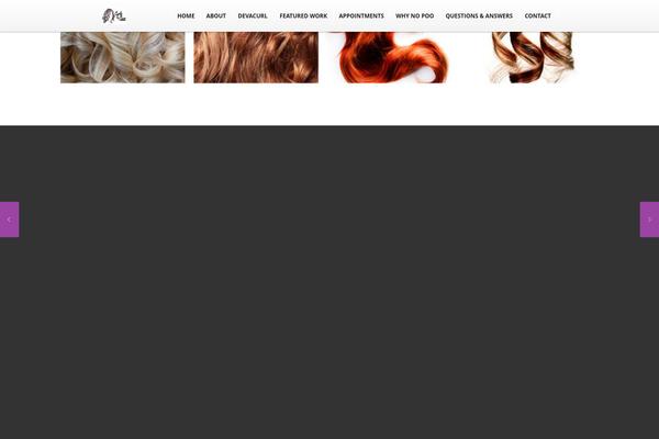 Scroller theme site design template sample