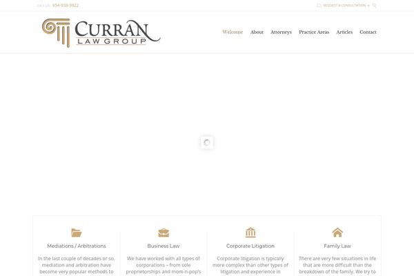 Site using Vamtam-push-menu plugin