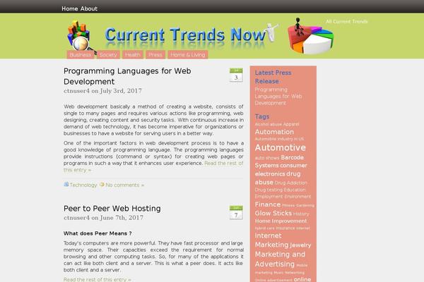 Amazing Grace theme site design template sample