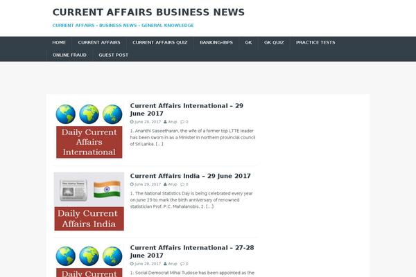 currentaffairs-businessnews.com site used MH TechMagazine
