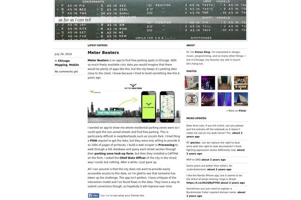 Modern Clix theme site design template sample