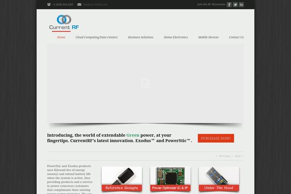 Lucent theme site design template sample