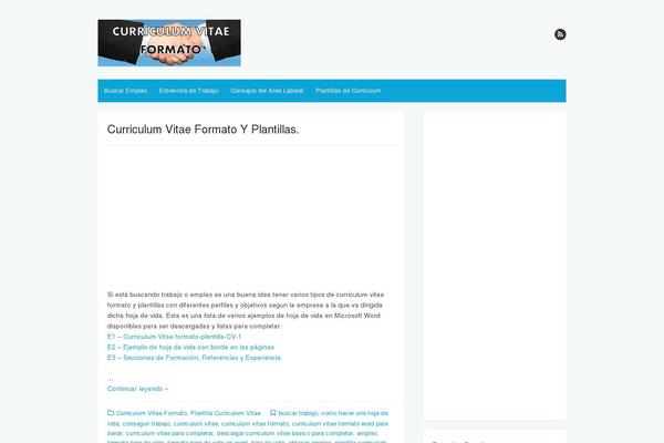 The Box theme site design template sample