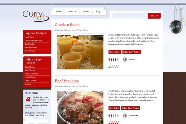 Bistro theme site design template sample