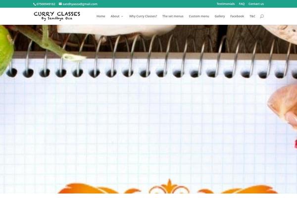 curryclasses.com site used Archive