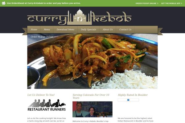 Gusteau theme site design template sample