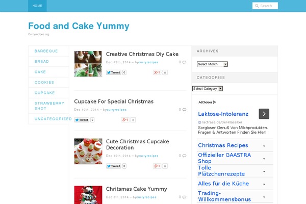 Delivery theme site design template sample
