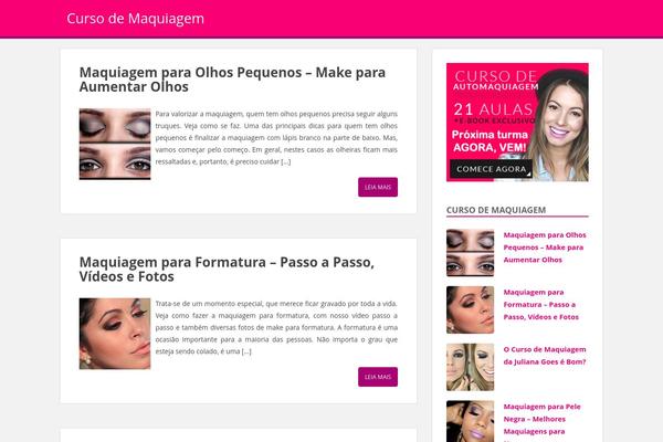 cursomaquiagem.net site used Maquiagem