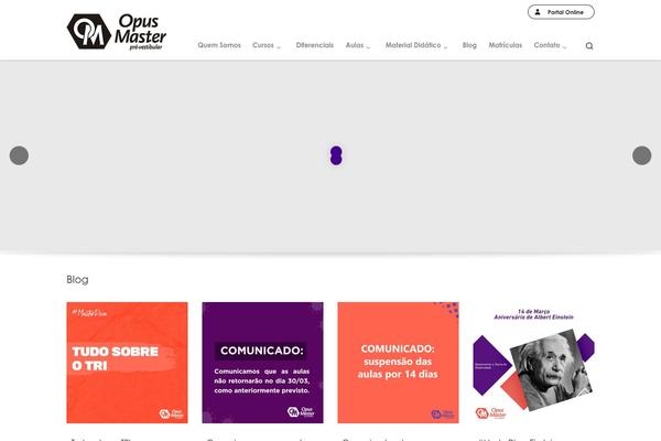 cursoopusmaster.com.br site used Acesso
