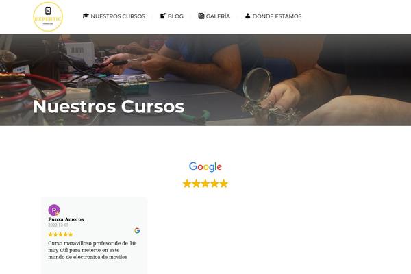 Site using Asesor de Cookies para normativa española plugin