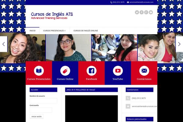 ParkCollege theme site design template sample