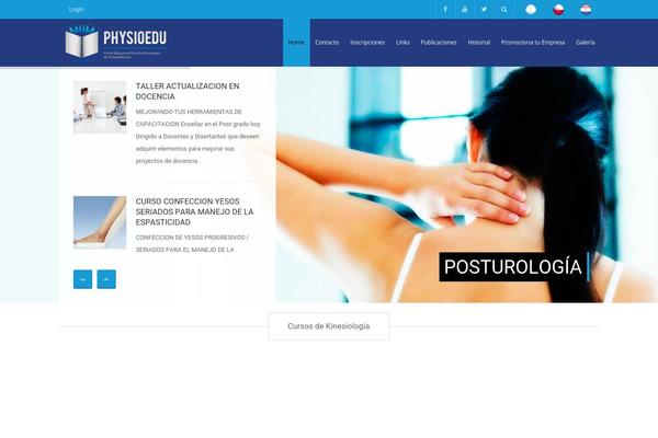University theme site design template sample