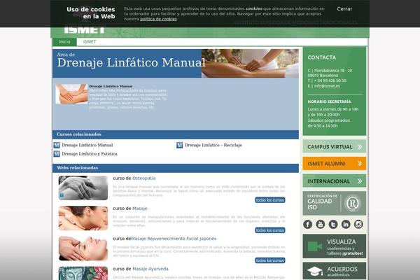 cursosdrenajelinfatico.com site used Ismet_new