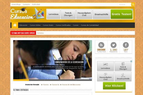 Charlene theme site design template sample