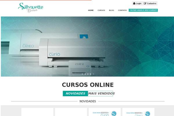 Site using Wplms-front-end plugin
