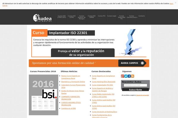 cursosticseguridad.com site used Theme1708