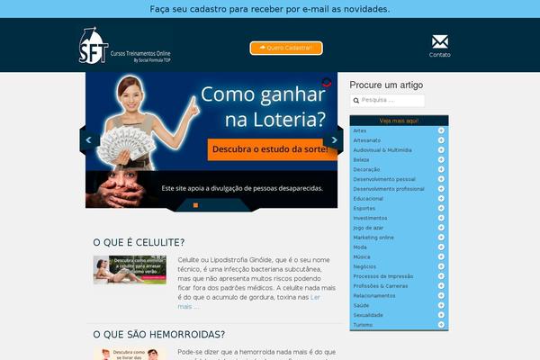 Site using Image Lazy Load plugin
