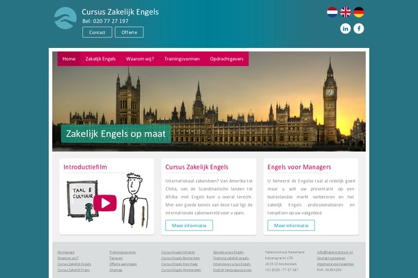 cursuszakelijkengels.nl site used Wps-prime