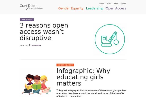 curtrice theme websites examples