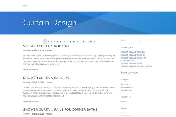 Toothpaste theme site design template sample