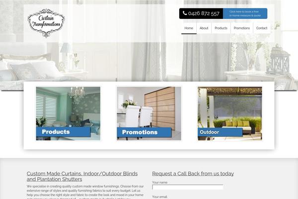 curtaintransformations.com.au site used Curtain