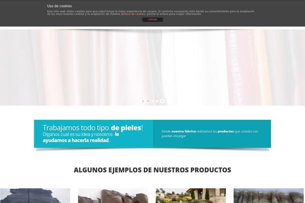 Sparse theme site design template sample