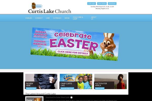 Churchope theme site design template sample