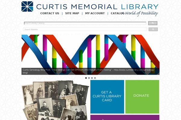 Site using Library-bookshelves plugin