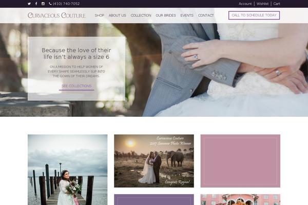 curvaceouscouture.com site used Curvaceous