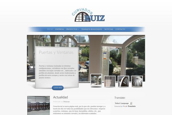 SimplePress theme site design template sample