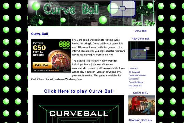curve-ball.org site used Ad Flex Niche