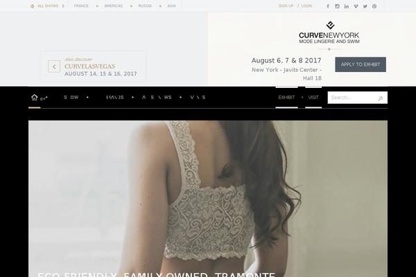 Curve WordPress theme, websites list used Curve theme Curve theme websites examples