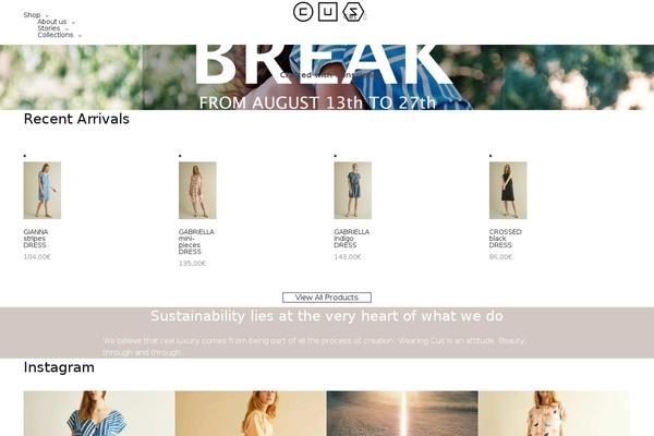 Vangard theme site design template sample