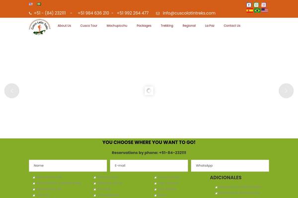 TravelTour theme site design template sample
