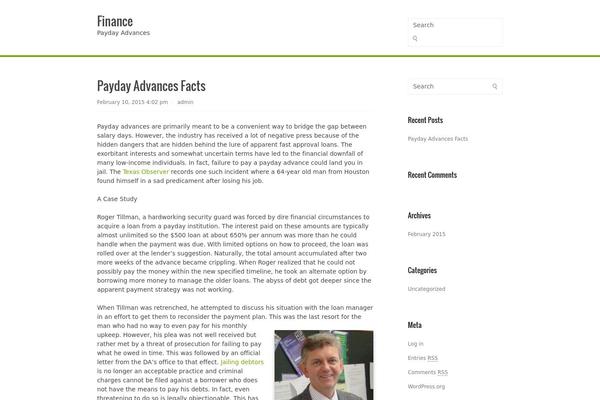 Chiron theme site design template sample