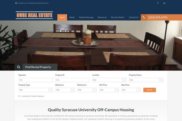 Realhomes Theme theme site design template sample