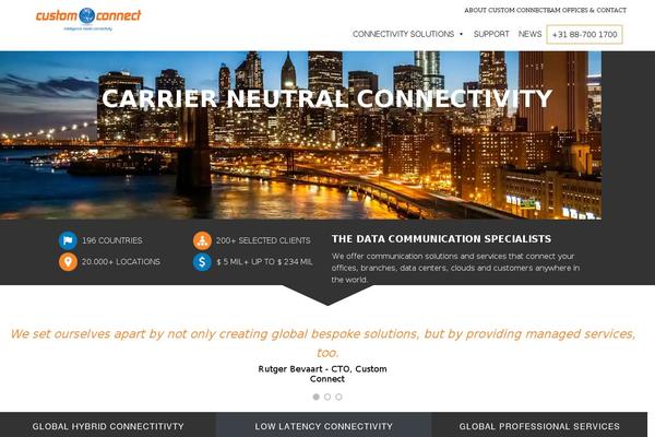 custom-connect.net site used Customconnect