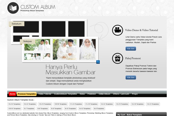 customalbum.net site used Blusoft