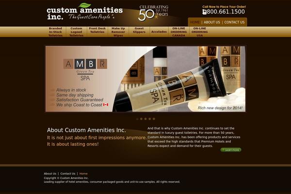customamenities.com site used Ca