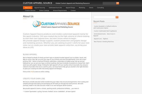 Black with Orange theme site design template sample