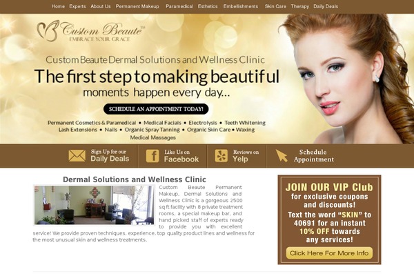 custombeaute.com site used Yuma