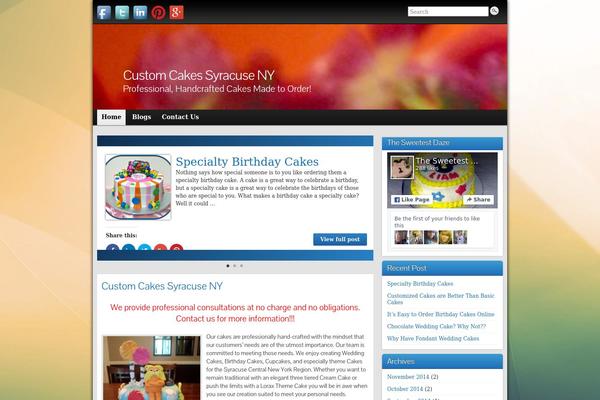 Graphene theme site design template sample