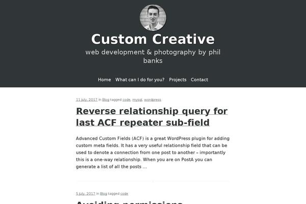 Sanse theme site design template sample