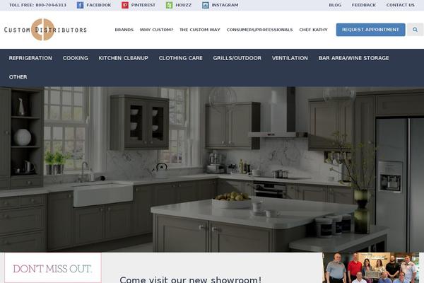 customdistributors.com site used Custom-distributors