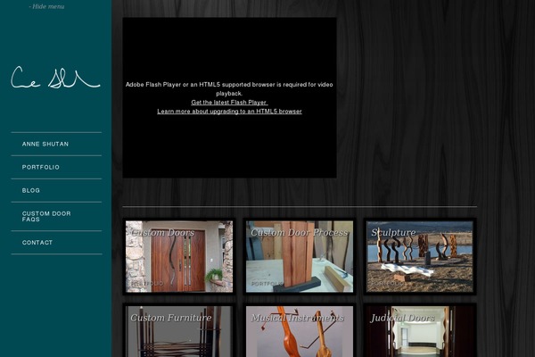 Widescreen theme site design template sample